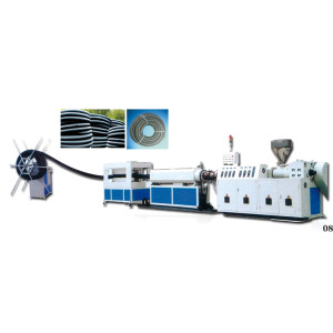 PE carbon spiral plastic pipe extrusion machine-Zhongkaida Plastic Machinery