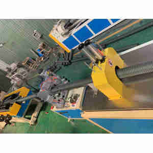 HDPE plastic seepage pipe extrusion machine-Zhongkaida Plastic Machinery