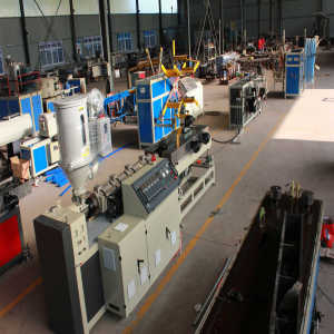 PP/PE/PVC High speed single wall corrugated plastic pipe extrusion machine-Zhongkaida Plastic Machinery