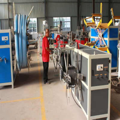 PP/PE/PVC High speed single wall corrugated plastic pipe extrusion machine-Zhongkaida Plastic Machinery