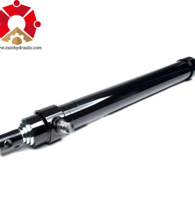 12 Ton Single Acting Telescopic Hydraulic Cylinder, 3 Stage, 90 in Stroke