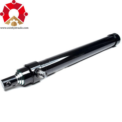 7 Ton Single Acting Telescopic Hydraulic Cylinder,3 Stage, 78 in Stroke