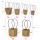 Kraft Paper Flower Pot