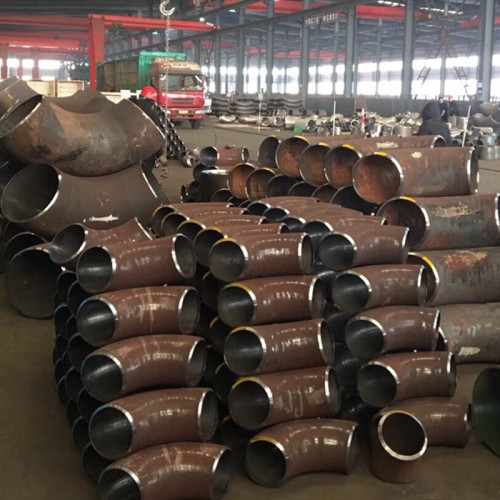 Cangzhou factory manufacture carbon steel pipe elbows for water supply and drainage