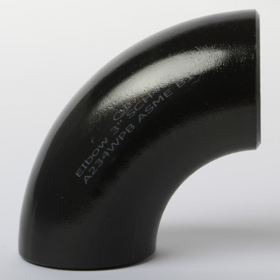 black covered ASME 90 degree ELBOWS for plumbing