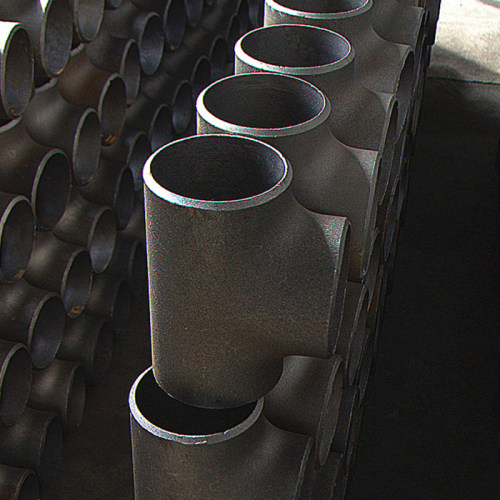 Cangzhou factory manufacture carbon steel equal tees for water supply and drainage