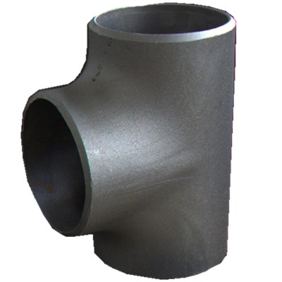 Chinses black iron seamless pipe Tees for pipe connection