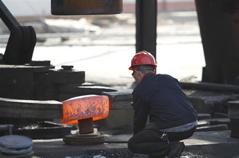 Forging the flange