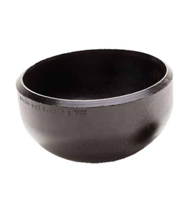 Butt welding BW Carbon steel stamping pipe ends caps A234 WPB