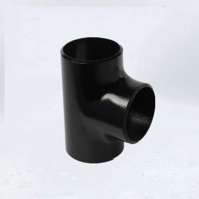 Cangzhou factory manufacture carbon steel equal tees for water supply and drainage