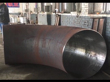 testing of customized pipe elbow