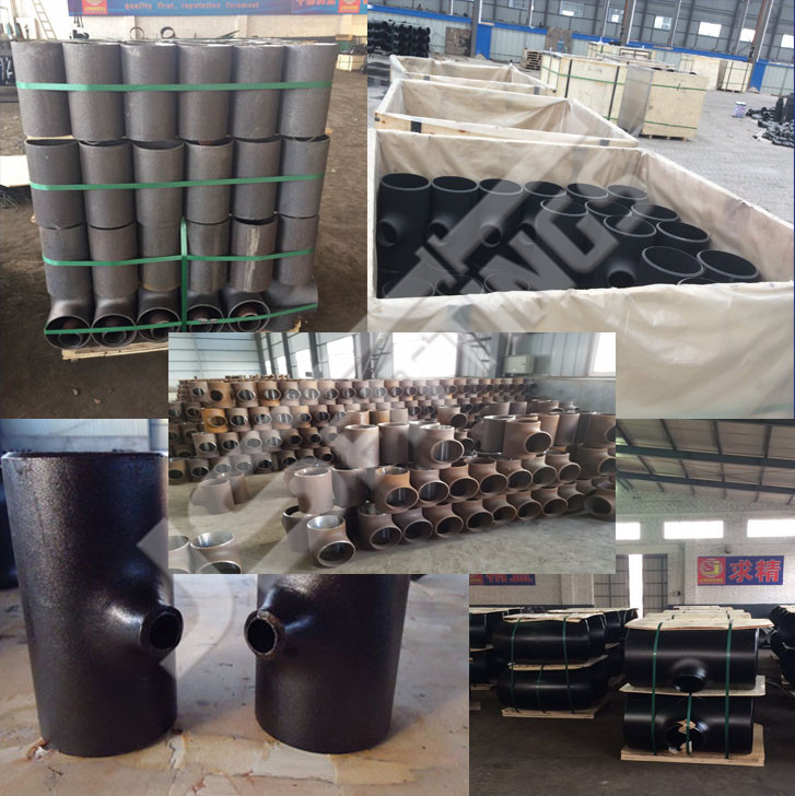 carbon steel pipe tees