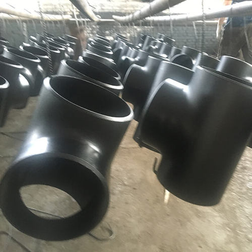 Customized 45 degree reducing  literal pipe Tees butt weld pipe fittings