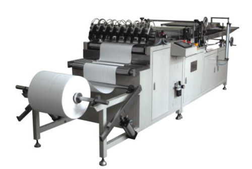 oil and fuel filter type rotary pleating machine