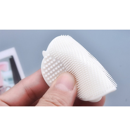 Silicone facial cleansing brush 7823 intensive point brush head delicate and soft massage cleansing horny octopus shape silicone face brush