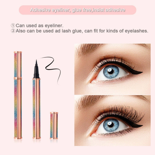 Star eyeliner pencil, waterproof, sweat-proof, quick-drying, long-lasting, no smudging, benefits for beginners