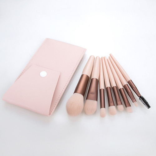 Factory wholesale price  8 sets of makeup brushes customized LOGO private label professional cosmetic appliances
