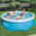 Top ring inflatable pool