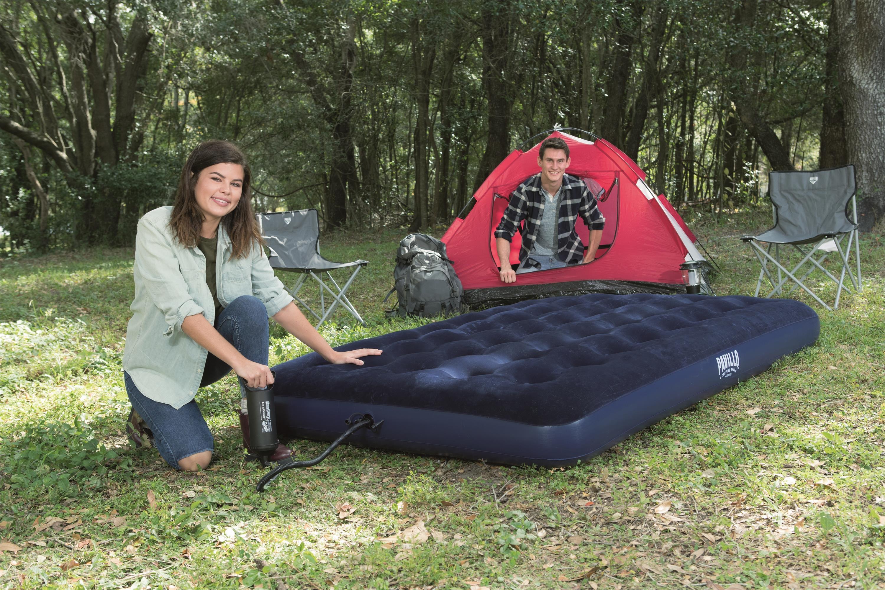 Double flocking mattress