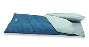 Two-layer sleeping bag