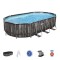 Power Steel Oval Pool Set 5611T applicable to all