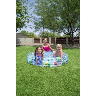 Bestway Deep Dive 3-Ring Pool 51004 for child over 2+ ages