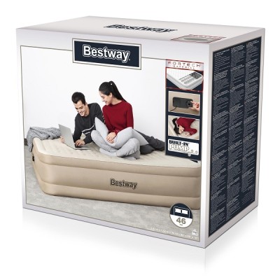 Bestway  Fortech Airbed Queen Built-in AC pump 69050 applicable for all
