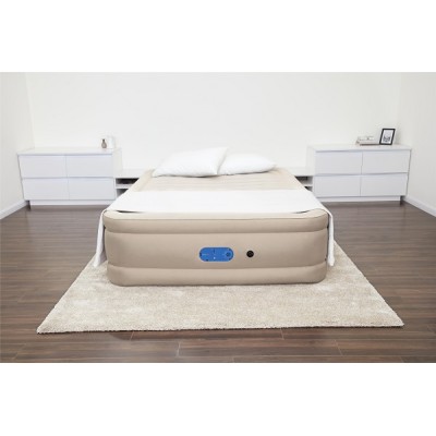 Bestway AlwayzAire Fortech Airbed Queen Built-in Dual Pump 69054 applicable for all