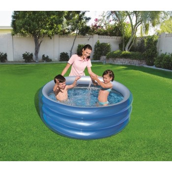 Bestway Big Metallic 3-Ring Pool 51041 for child over 6+ ages