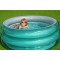 Bestway Big Metallic 3-Ring Pool 51041 for child over 6+ ages