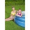 Bestway Big Metallic 3-Ring Pool 51042 for child over 6+ ages