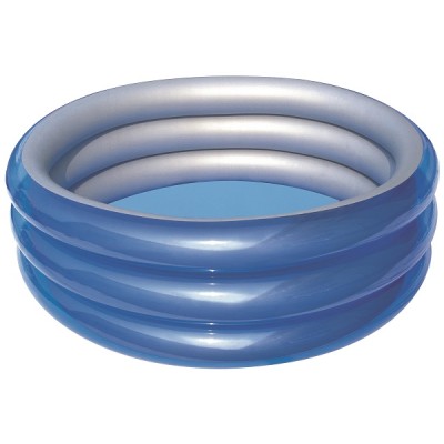 Bestway Big Metallic 3-Ring Pool 51043 for child over 6+ ages