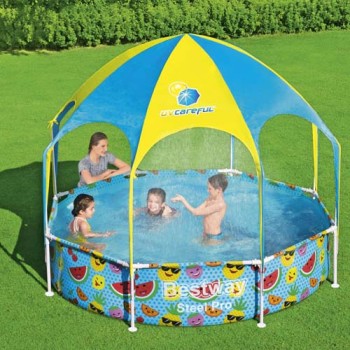 Steel Pro UV Careful Splash-in-Shade Play Pool 56432 applicable for all