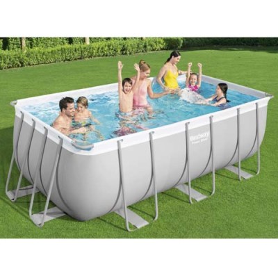 Power Steel Rectangular Pool Set 56457 applicable for all