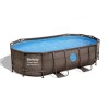Power Steel Swim Vista Series Oval Pool Set 56716 applicable for all