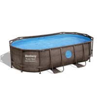 Power Steel Swim Vista Series Oval Pool Set 56716 applicable for all