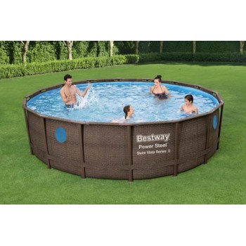 Power Steel Swim Vista Series Pool Set 56725 applicable for all