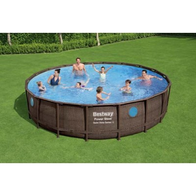 Power Steel Swim Vista Series Pool Set 56977 applicable for all
