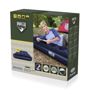Hydro-Force Airbed Twin Built-in Foot Pump 67224 applicable for all
