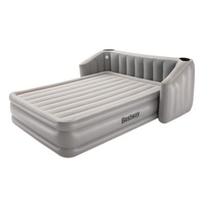 Bestway Tritech Fullsleep Wingback Airbed Queen Headboard Built-in AC Pump 67620 applicable for all