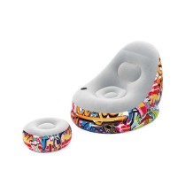 Bestway Comfort Cruiser Graffiti Lounger 75076 applicable for all
