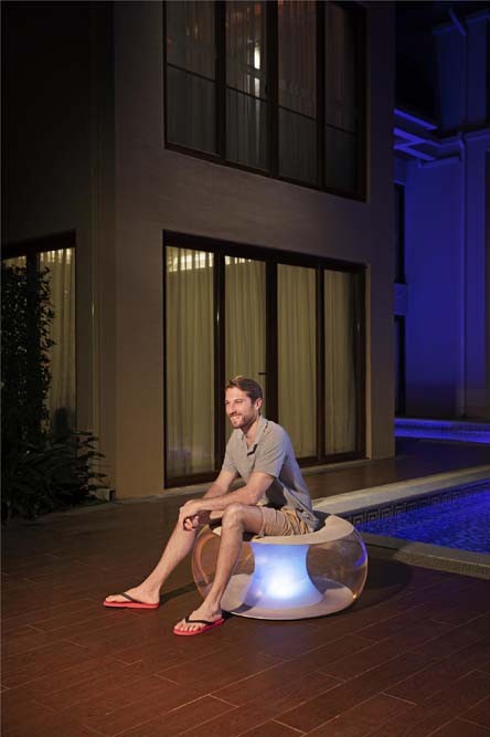 Bestway Poolsphere LED Air Chair 75085 applicable for all