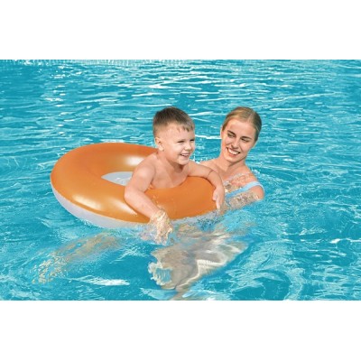 Bestway Frosted Neon Swim Ring 36025 for child ages  10+