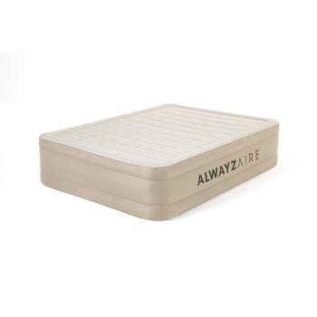 Bestway AlwayzAire Fortech Airbed Queen Built-in Comfort Pump 69037 applicable for all