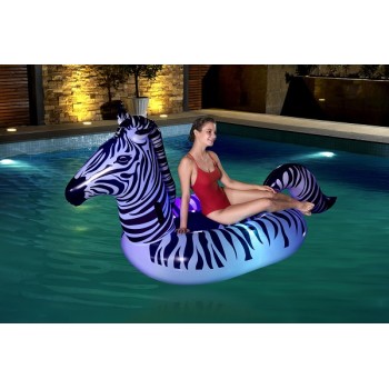 Bestway Lights 'n Stripes Zebra Float 41406 for child ages all