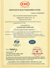 CERTIFICATE OF QUALITY MANAGEMENT SYSTEM