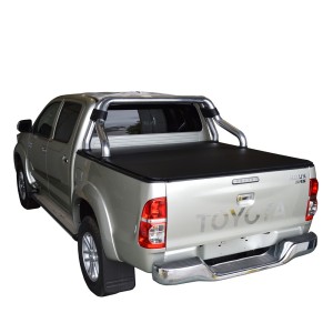 Toyota Soft Roll Up Tonneau Cover 05-14 Truck Bed Covers for TOYOTA HILUX VIGO