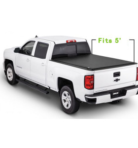 Chevrolet Soft Roll Up Tonneau Cover 04-16 Truck Bed Covers for CHEVROLET Colorado/GMC canyon5"