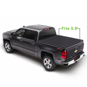 Chevrolet Tri-Fold Soft Tonneau Cover 2004-2018 CHEVROLET Silverado/GMC canyon5.8"