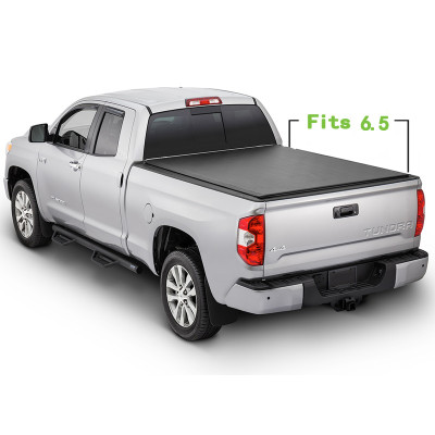Toyota Soft Roll Up Tonneau Cover 2007-2017 truck bed covers for TOYOTA Tundra 6.5"